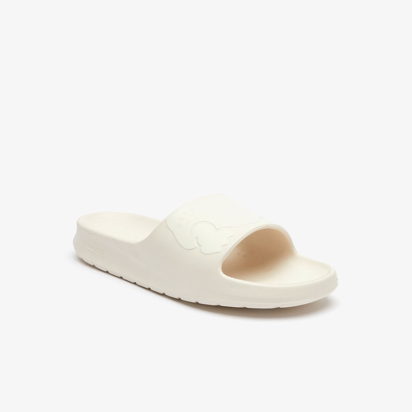 Chinelos Lacoste Masculino Bege x Ricky Regal Synthetic Crocodile PQ7-94509Q1