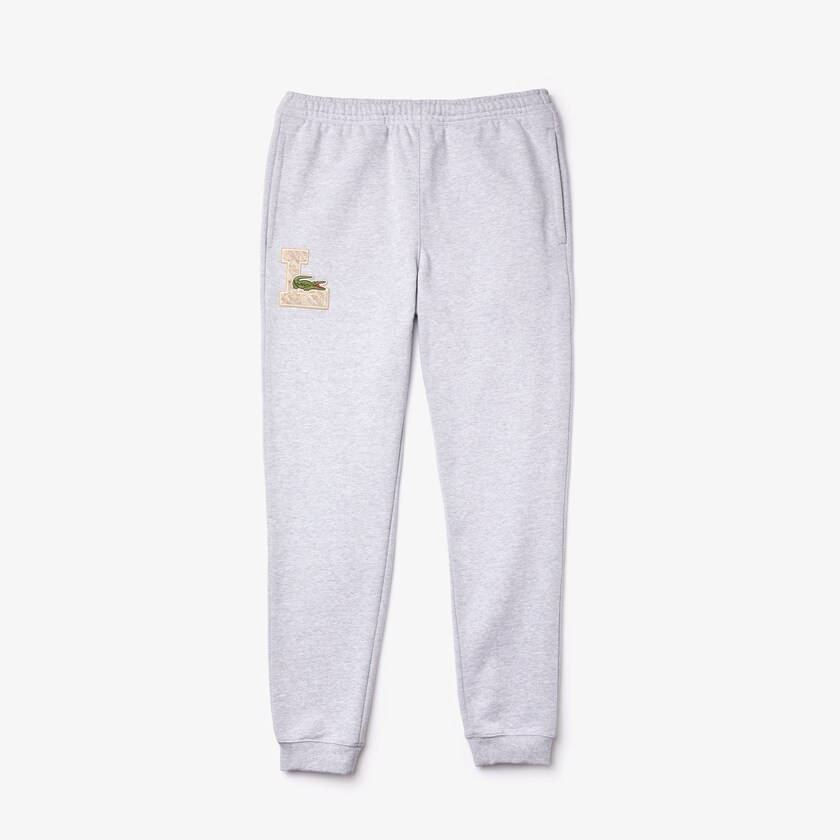 Fatos De Treino Lacoste Masculino Cinzentas Cotton Track Trousers SF2-05980N0