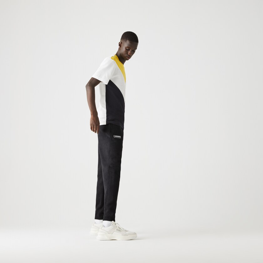 Fatos De Treino Lacoste Masculino Cinzentas Jogging Pants With Badge NY0-14201L2