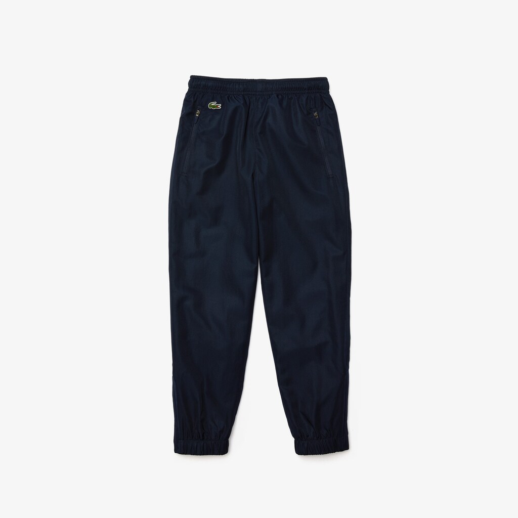 Fatos De Treino Lacoste Criança Azul Marinho Azuis Branco SPORT Diamond Taffeta Tennis FW2-79877O0