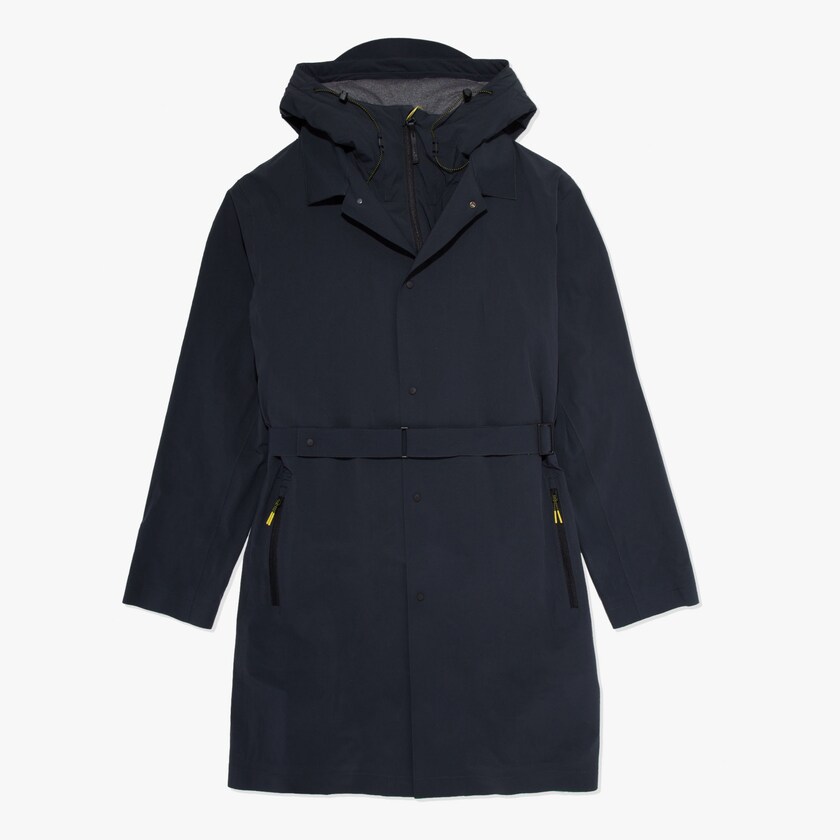 Colete De Golfe Lacoste Masculino Cinzentas Escuro Motion 3-in-1 Raincoat With Detachable EU0-84338G6