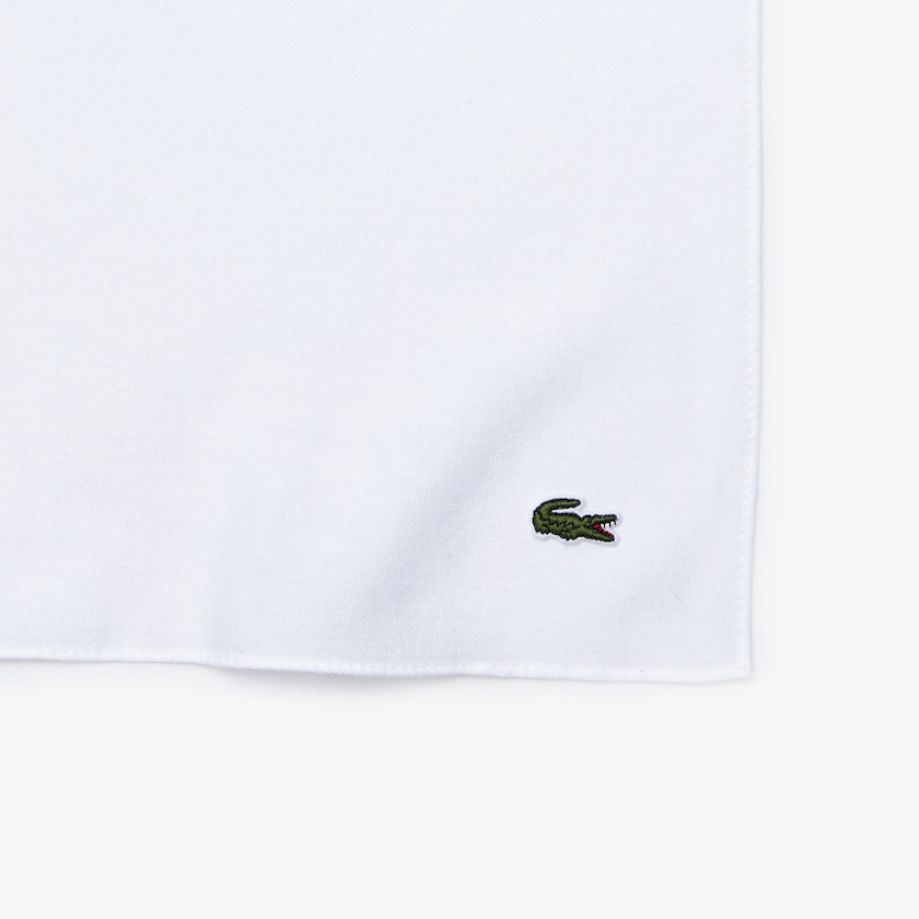 Lenços Lacoste Feminino Branco Azul Marinho Azuis Made In France Gradated Print Organic Cotton QI1-16431M6