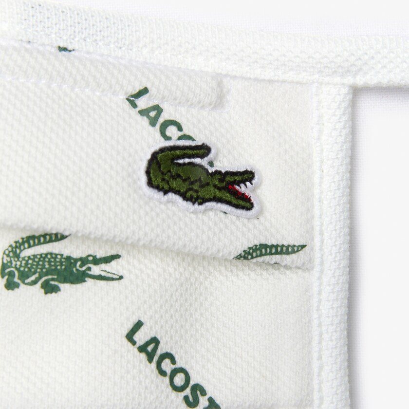 Máscaras Lacoste Masculino Verdes Branco L.12.12 Face Protection with Adjustable Straps FI4-67406J8