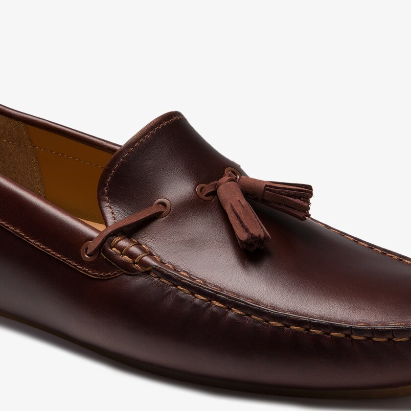 Mocassins Lacoste Masculino Marrom Marrom Dress Piloter Tassel PB8-42844V1