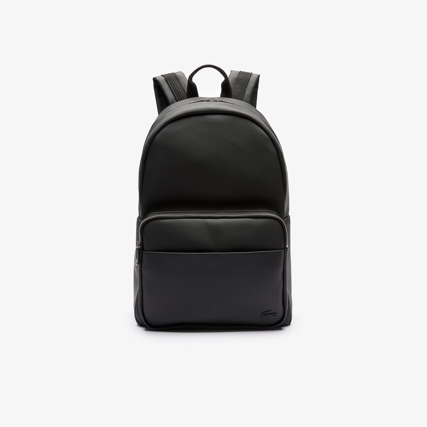 Mochilas Lacoste Masculino Pretas Classic Petit Piqué AD0-80018G1