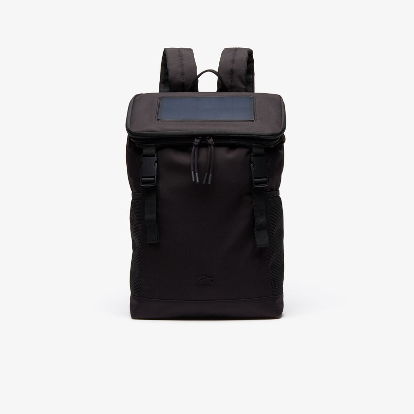 Mochilas Lacoste Masculino Pretas Infini-T Solar Charger QD7-06770V6
