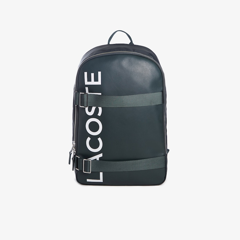 Mochilas Lacoste Masculino Verdes Escuro L.12.12 Branded And Strap HH5-98039M7