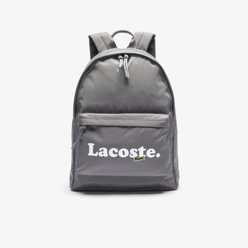 Mochilas Lacoste Masculino Cinzentas Neocroc Branded Canvas EE6-89398K5