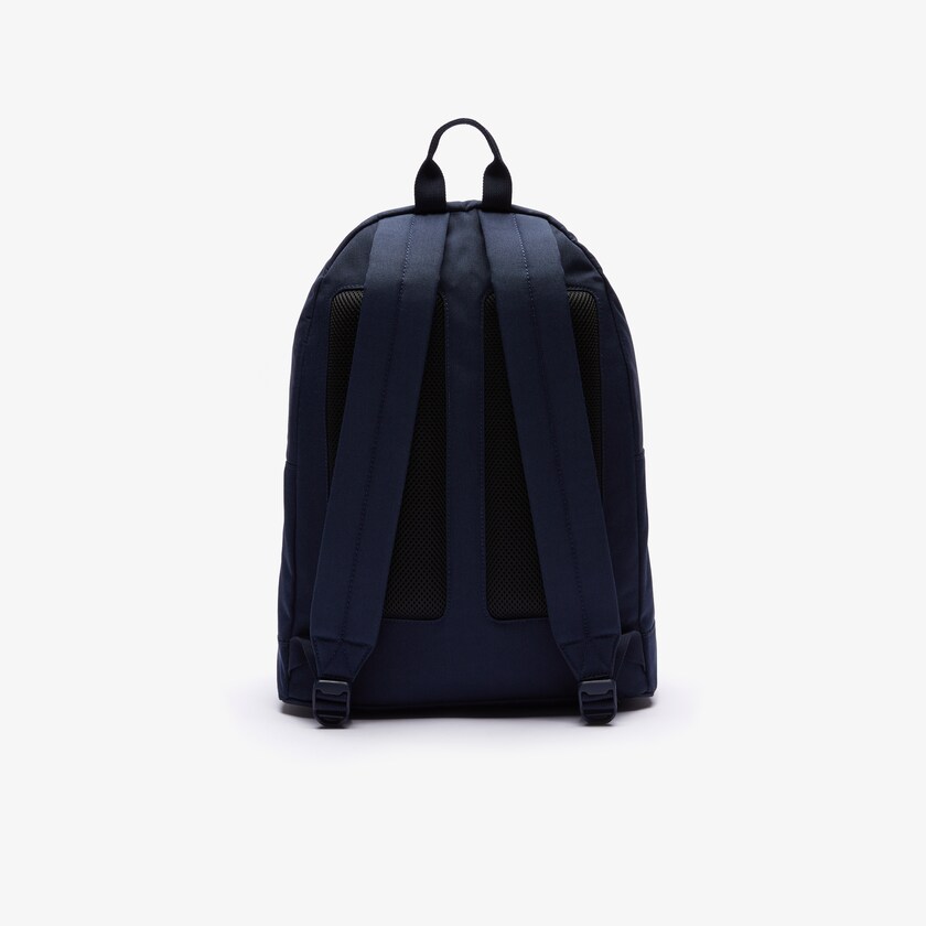 Mochilas Lacoste Masculino Azul Marinho Vermelhas Neocroc L27 Lettered Canvas IB2-90209U5