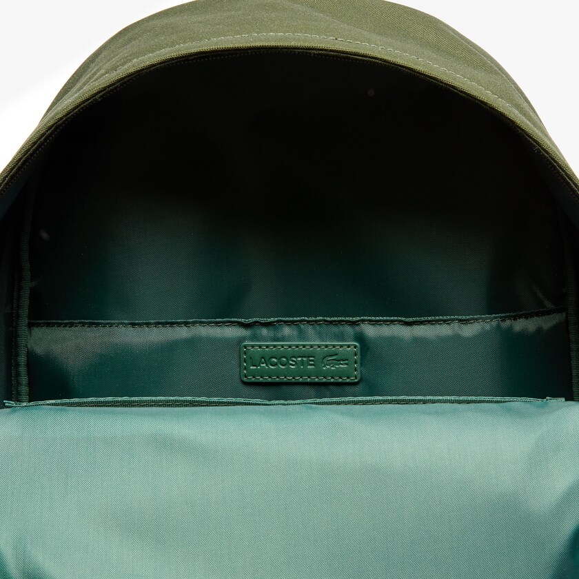 Mochilas Lacoste Masculino Verde Oliva Neocroc L Patch Canvas BC3-93719J3