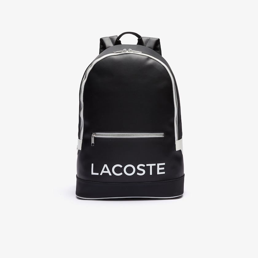 Mochilas Lacoste Masculino Pretas Ultimum Coated Canvas JN1-10701P8