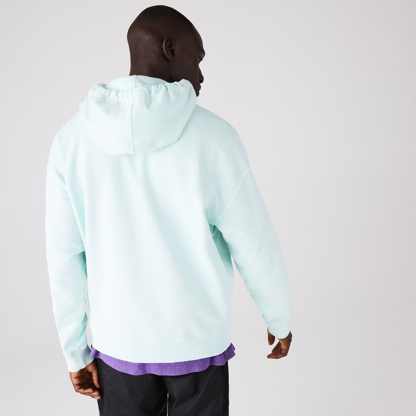 Moletons Lacoste Masculino Turquesa CONCEPTS Collaboration Hooded Fleece FI4-70037P6