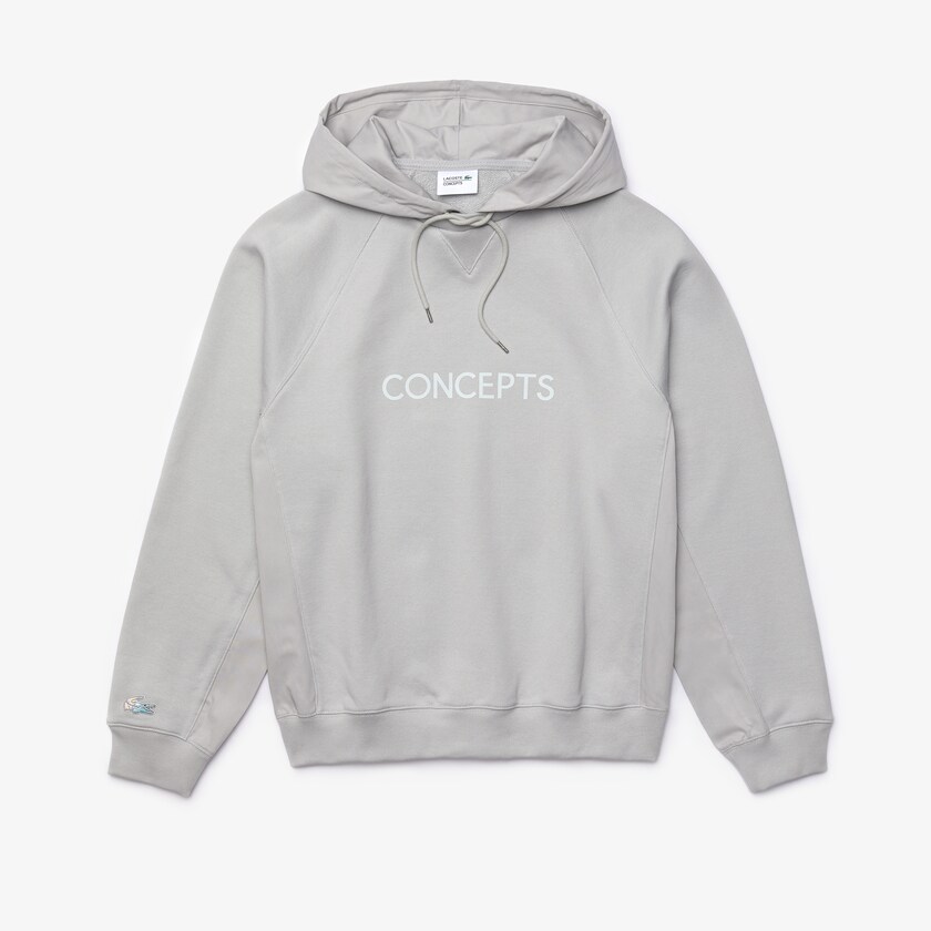 Moletons Lacoste Masculino Cinzentas CONCEPTS Collaboration Hooded Fleece WR5-73357F3