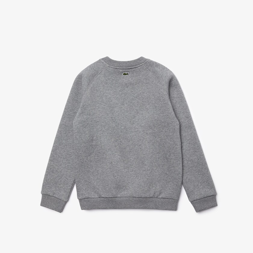 Moletons Lacoste Criança Cinzentas Crocodile Graphic Fleece TB7-73627D1