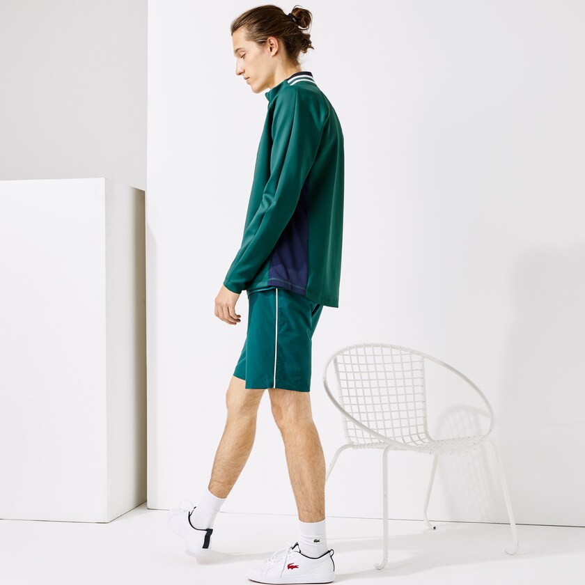 Moletons Lacoste Masculino Verdes Azul Marinho Azuis Branco SPORT Ergonomic Stretch Zip Golf SA2-73477Y3