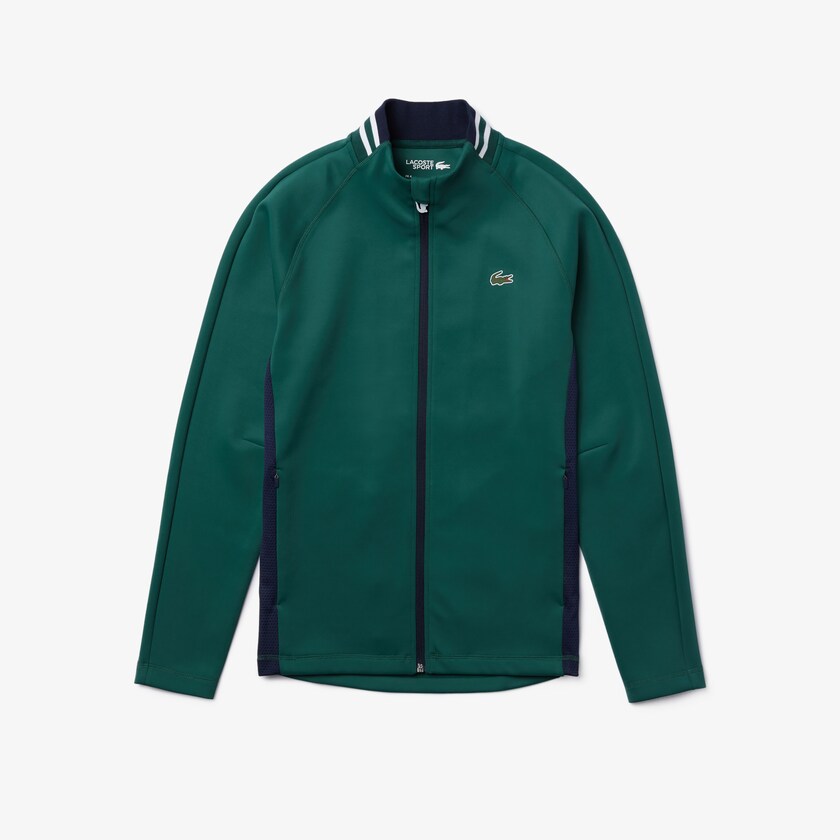 Moletons Lacoste Masculino Verdes Azul Marinho Azuis Branco SPORT Ergonomic Stretch Zip Golf SA2-73477Y3