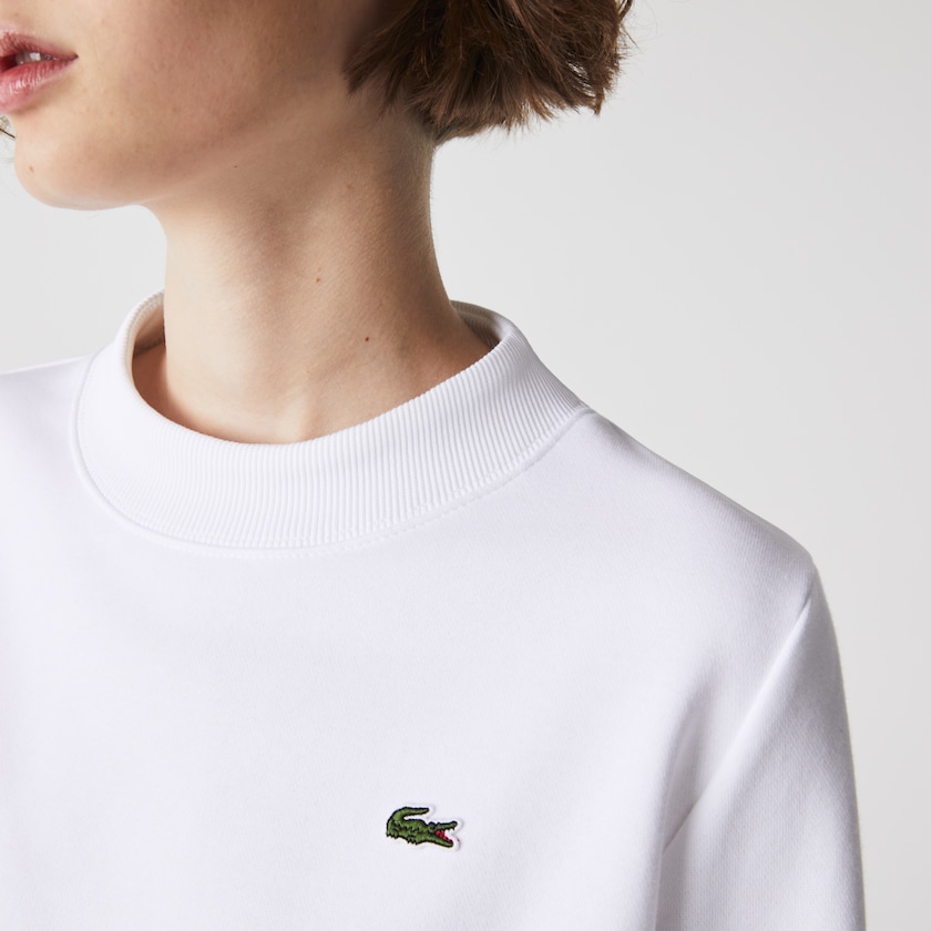 Moletons Lacoste Feminino Branco SPORT Fleece Tennis HL2-42954O3