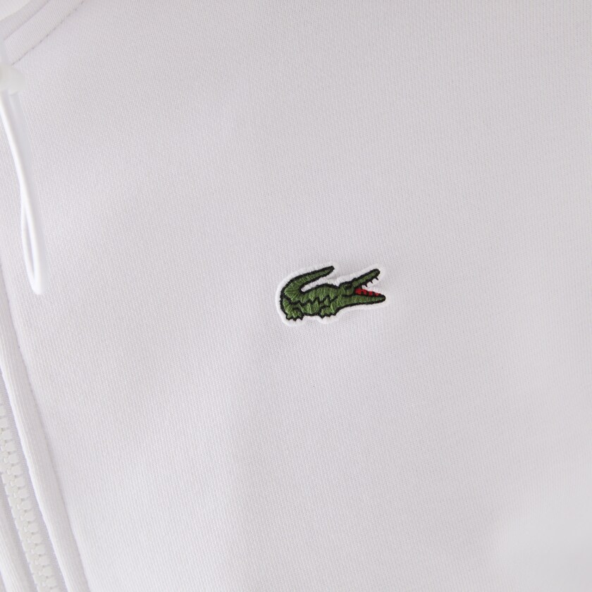 Moletons Lacoste Masculino Branco Verdes Azuis Azul Marinho Azuis Branco SPORT Hooded Colorblock Fleece FB9-89928V4