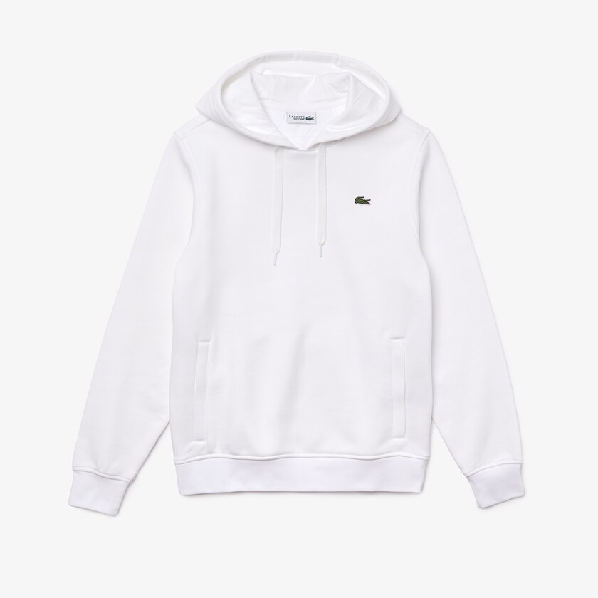 Moletons Lacoste Masculino Branco SPORT Hooded Fleece KW2-29882K7