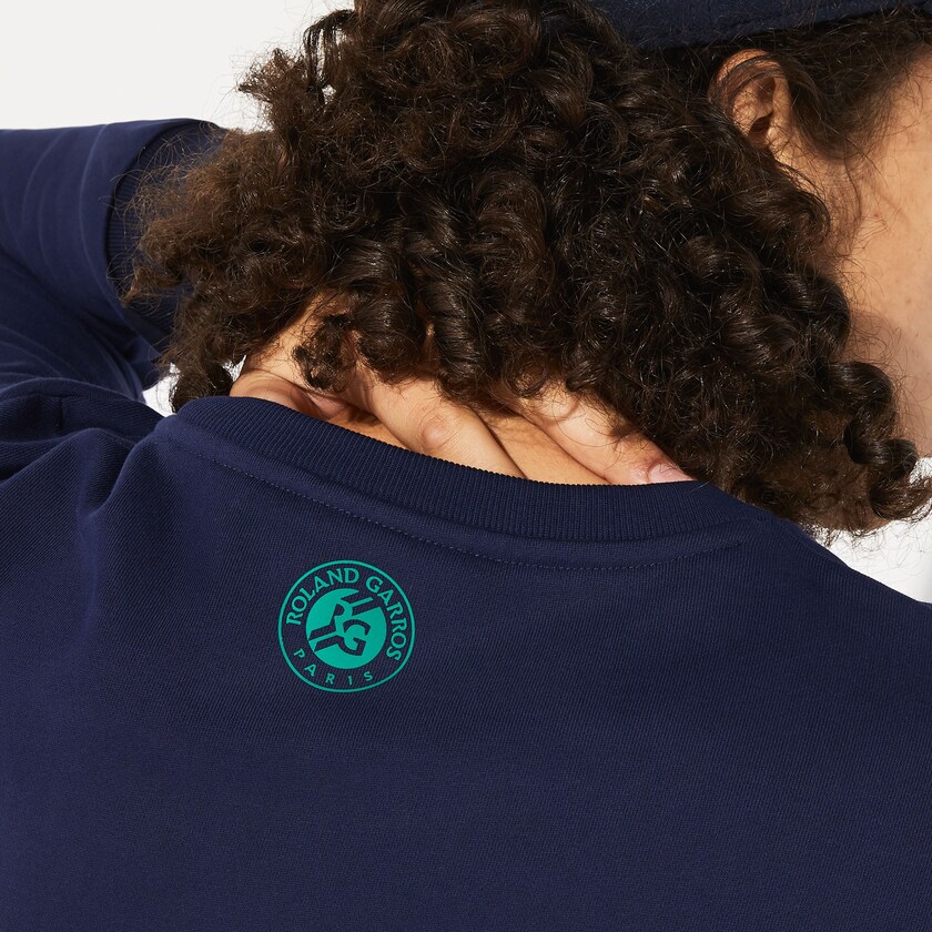Moletons Lacoste Masculino Azul Marinho Azuis Verdes SPORT Roland Garros Plant Print GO6-00700P2