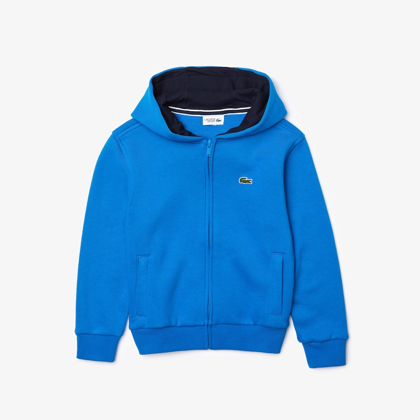 Moletons Lacoste Criança Azuis Azul Marinho Azuis SPORT Tennis Zippered Fleece UD9-63626Q3