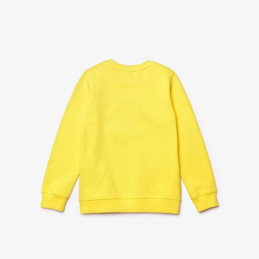 Moletons Lacoste Criança Amarelas x FriendsWithYou Graphic Crew Neck Cotton XP5-38243G7