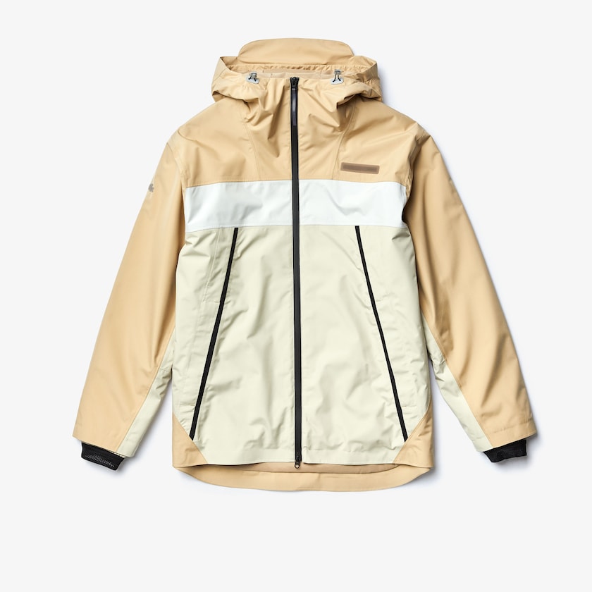 Parka Jackets Lacoste Masculino Bege Cinzentas Motion Lightweight Quilted Short OW1-94809Y8