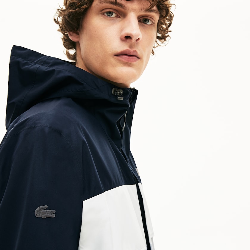 Parka Jackets Lacoste Masculino Cinzentas Escuro Cinzentas Motion Packable Crease-Proof NL8-54885R2