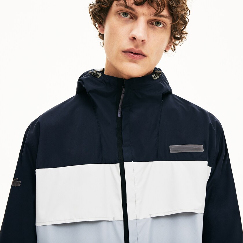 Parka Jackets Lacoste Masculino Cinzentas Escuro Cinzentas Motion Packable Crease-Proof NL8-54885R2