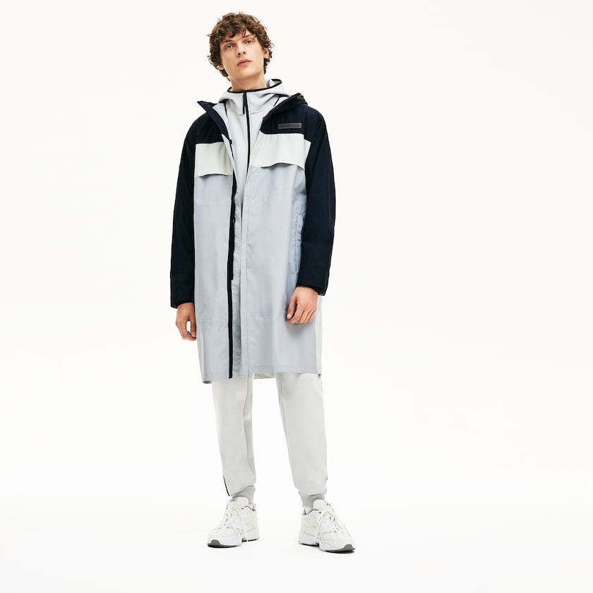 Parka Jackets Lacoste Masculino Cinzentas Escuro Cinzentas Motion Packable Crease-Proof NL8-54885R2