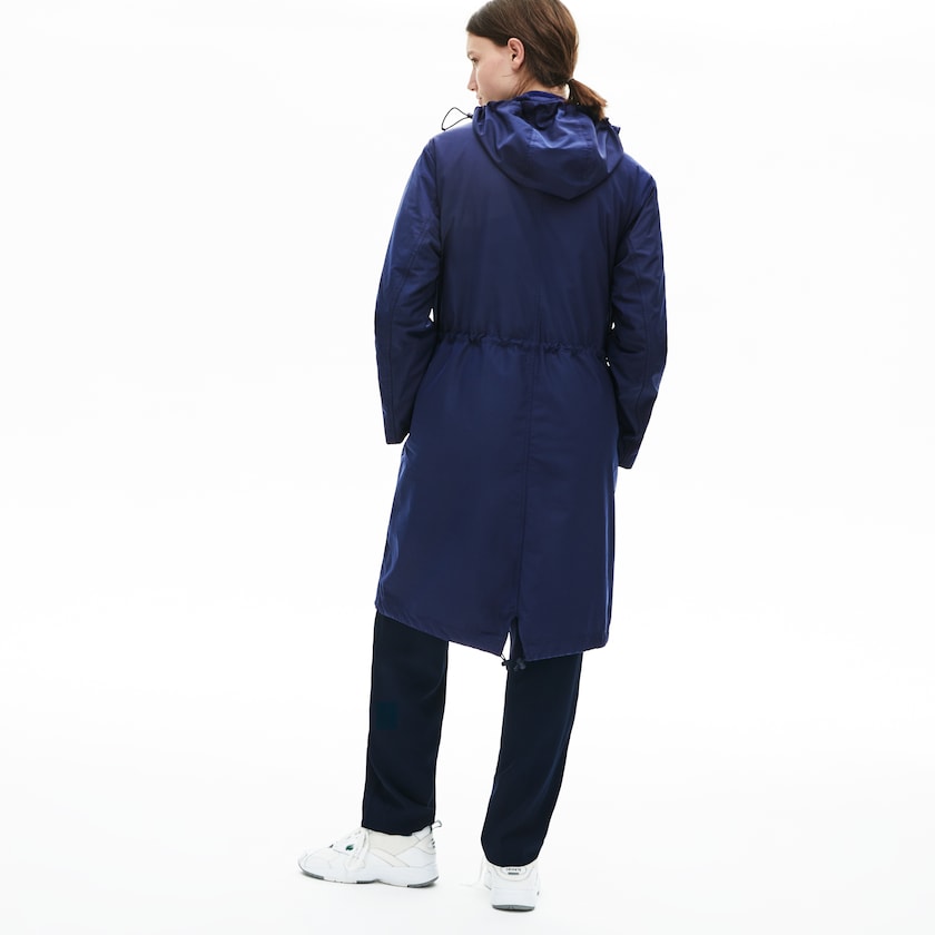 Parka Jackets Lacoste Feminino Azul Marinho Azuis Reversible Jacket 4-in-1 LR1-41784L2