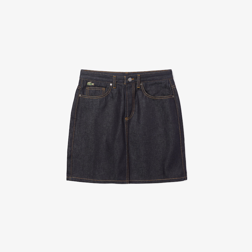 Saias Lacoste Feminino Azuis LIVE Dark Denim Mini ML8-03530K0