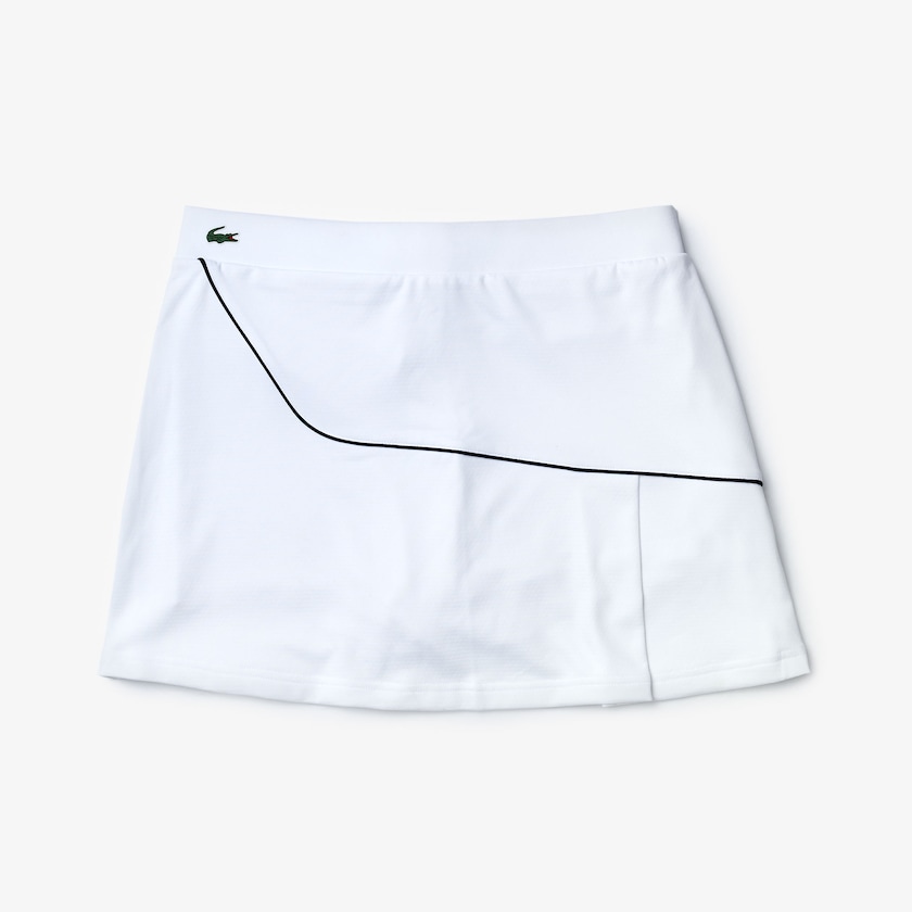 Saias Lacoste Feminino Branco Azul Marinho Azuis SPORT Built-in Shorty Breathable Stretch Golf TN0-47764R8