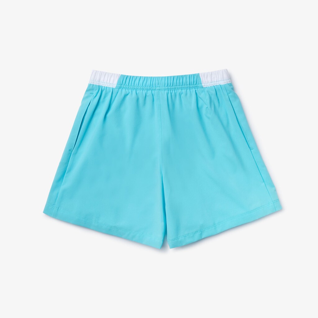 Saias Lacoste Criança Turquesa Branco Verdes SPORT Roland Garros Culotte HG2-89568X9