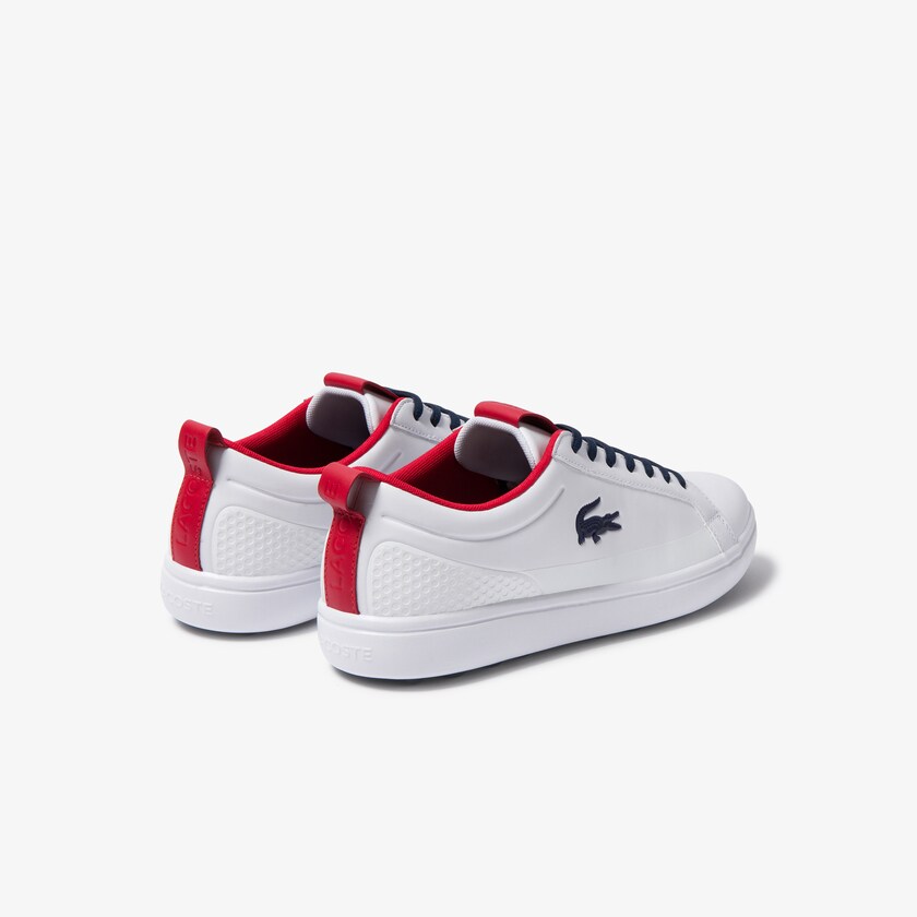 Sapatos De Golfe Lacoste Masculino Branco Bege G Elite Synthetic QQ6-60216L4