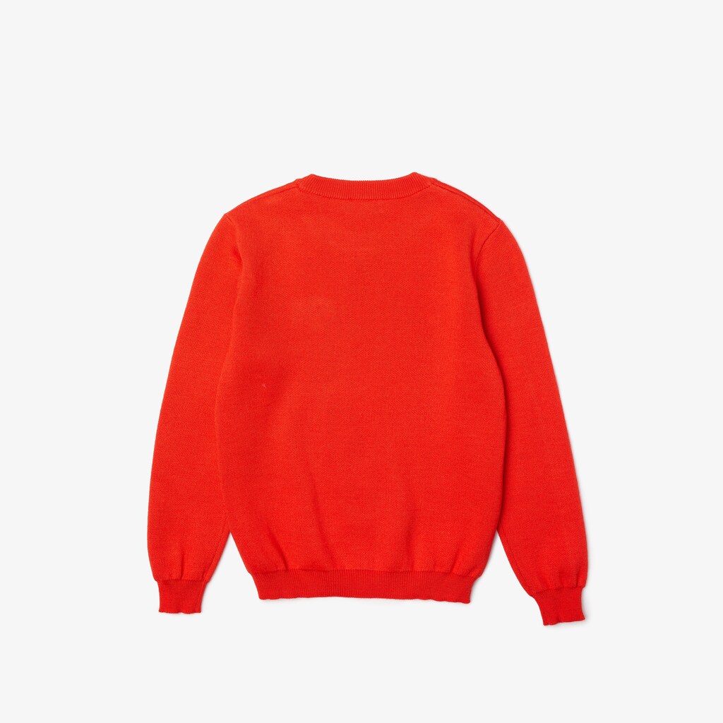 Suéteres Lacoste Criança Vermelhas Badge BC9-13311W7