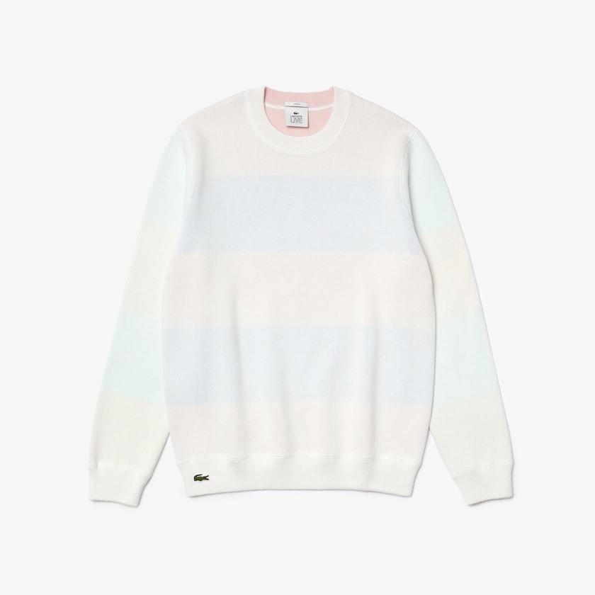 Suéteres Lacoste Masculino Branco LIVE Reversible Cotton OA3-74177K6