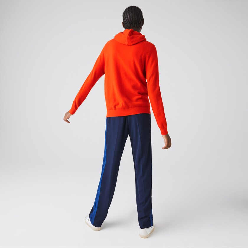 Suéteres Lacoste Feminino Vermelhas SPORT Recycled Cashmere Zip VZ8-64996L7