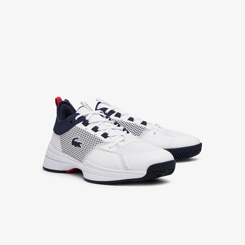 Tenis Lacoste Masculino Branco Coral AG-LT 21 Textile XN3-95539A3
