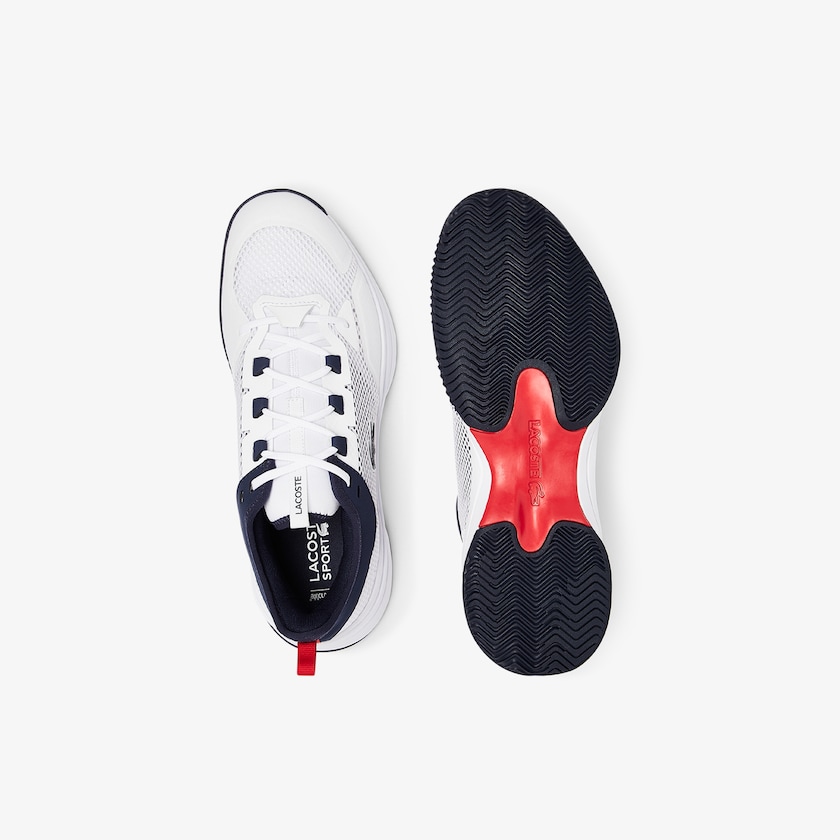 Tenis Lacoste Masculino Branco Coral AG-LT 21 Textile XN3-95539A3