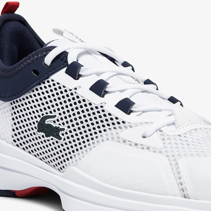 Tenis Lacoste Feminino Branco Coral AG-LT 21 Textile and Synthetic NQ4-67056L9