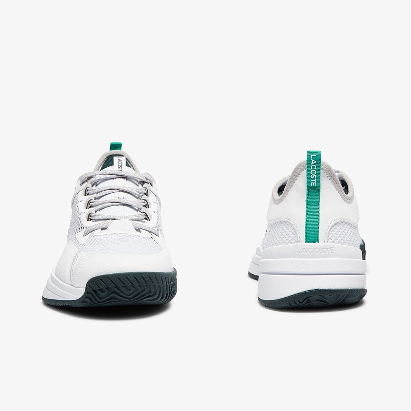 Tenis Lacoste Feminino Branco Verdes AG-LT 21 Textile and Synthetic ZT6-98169E9