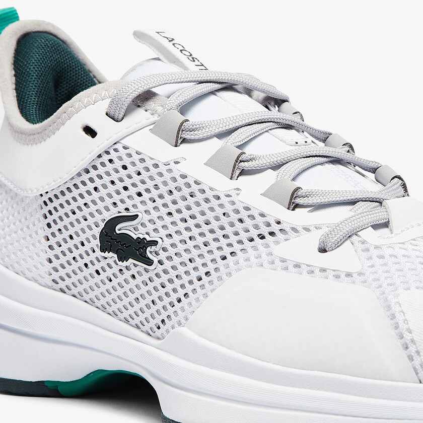 Tenis Lacoste Feminino Branco Verdes AG-LT 21 Textile and Synthetic ZT6-98169E9