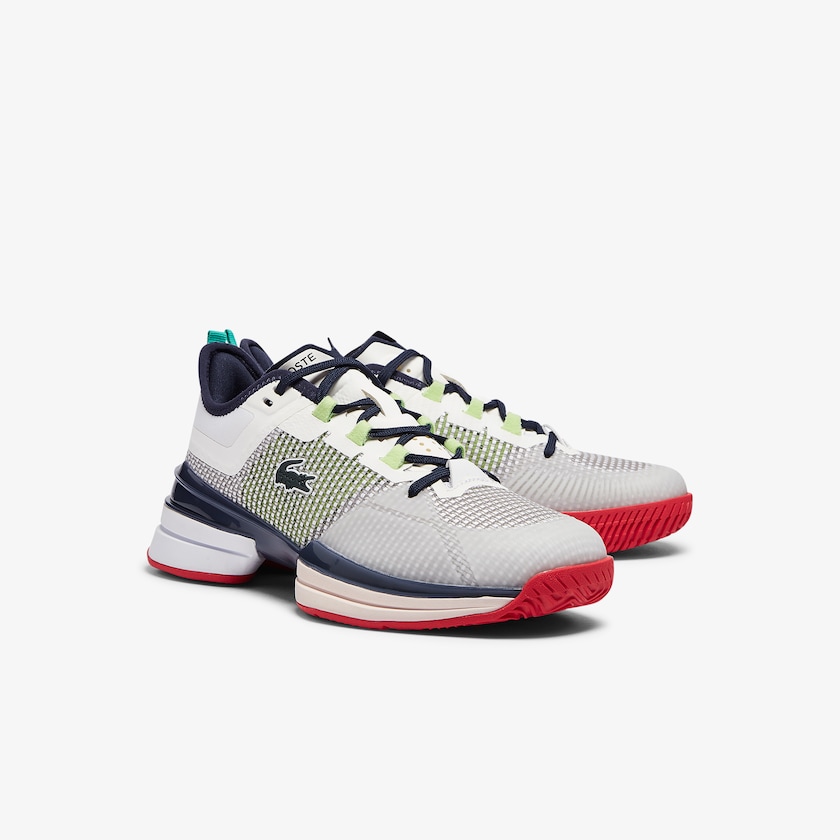 Tenis Lacoste Feminino Branco Coral AG-LT 21 Ultra Textile EC6-92999Y9