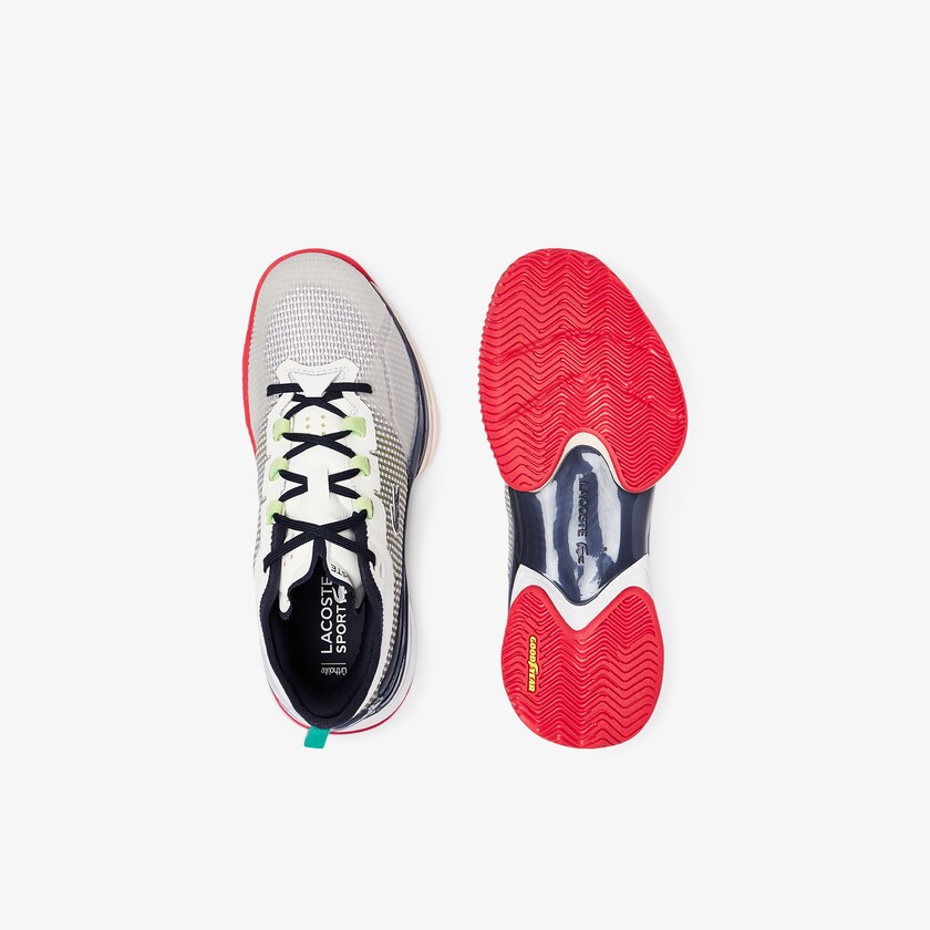 Tenis Lacoste Feminino Branco Coral AG-LT 21 Ultra Textile EC6-92999Y9