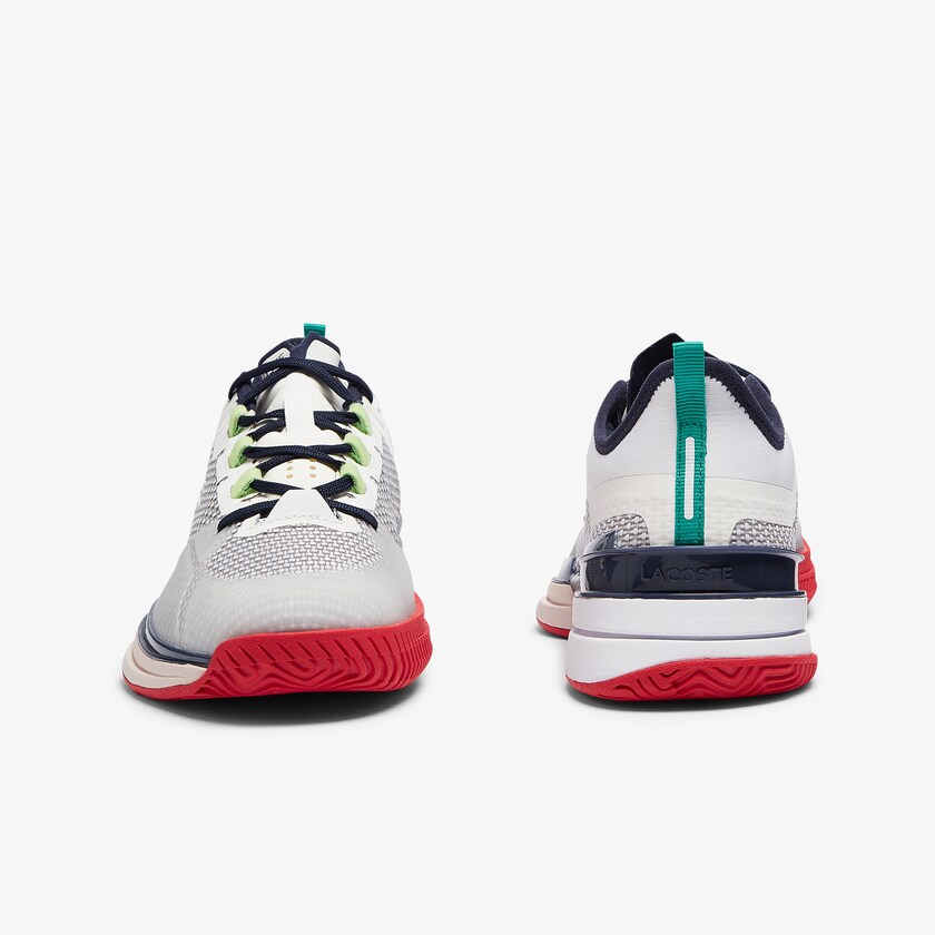 Tenis Lacoste Feminino Branco Coral AG-LT 21 Ultra Textile EC6-92999Y9