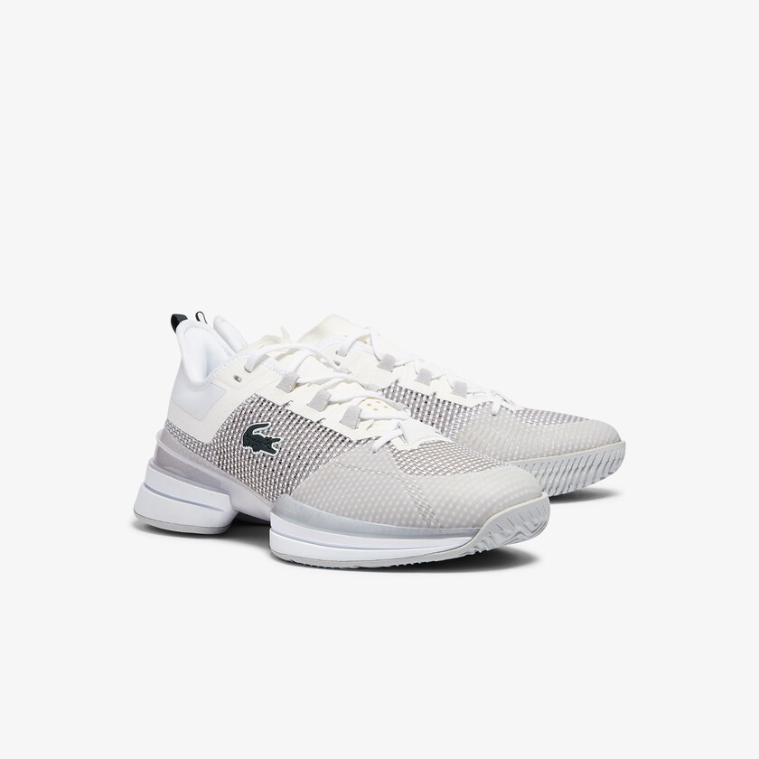 Tenis Lacoste Masculino Branco Cinzentas AG-LT 21 Ultra Textile BZ8-39483J1