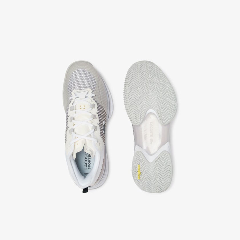 Tenis Lacoste Masculino Branco Cinzentas AG-LT 21 Ultra Textile BZ8-39483J1