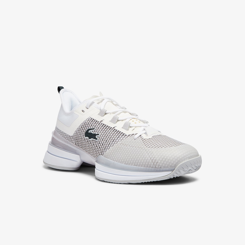 Tenis Lacoste Masculino Branco Cinzentas AG-LT 21 Ultra Textile BZ8-39483J1