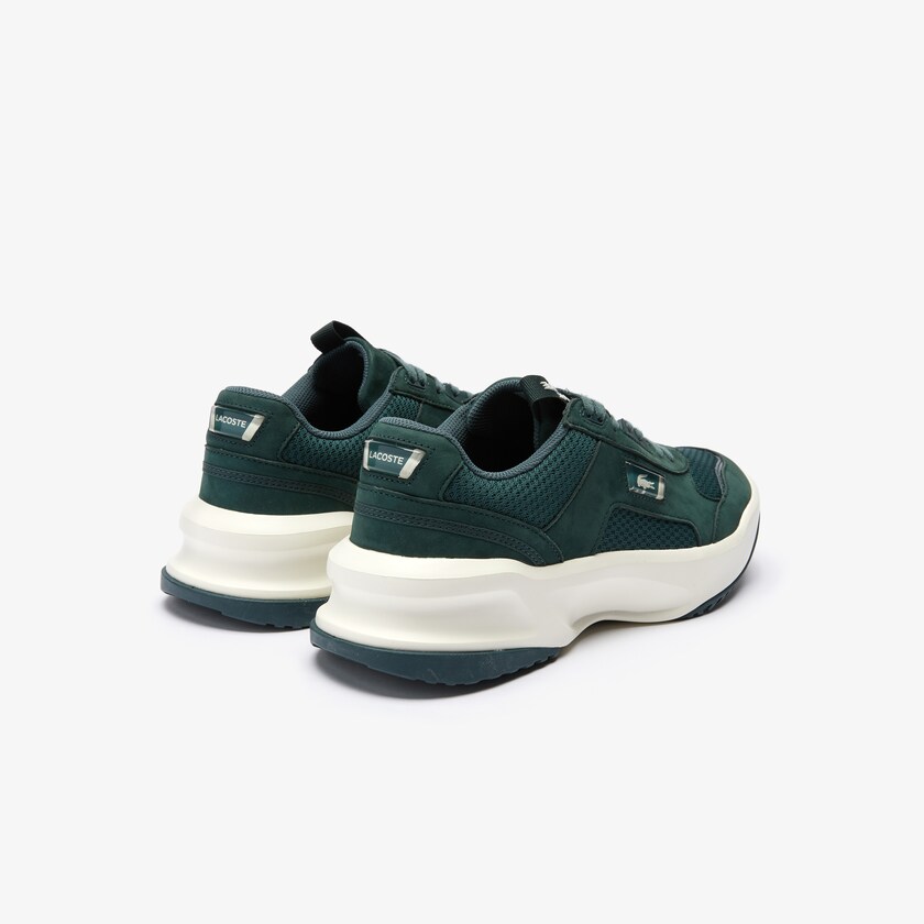 Tenis Lacoste Masculino Verdes Escuro Branco Ace Lift Bicolour Leather HW0-59265V9